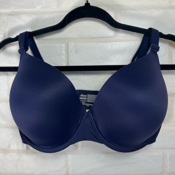 NWT Soma Enbliss Full Coverage Soft Underwire Lined Bra 36 DDD Navy Blue #0129 - Picture 1 of 12